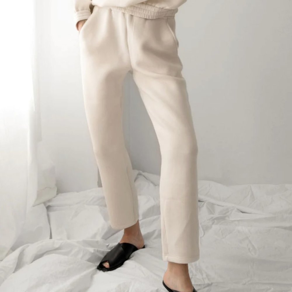 NWT Leze the Label Kendall Pant Bone sz XS